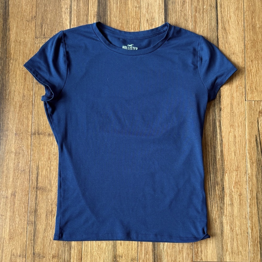 Hollister seamless longline baby tee